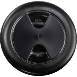 Смотровой лючок 152 мм (6") черный Osculati (20-199-13)